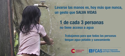 Communication campaign, the importance of handwashing